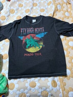 Disney Black 'Fly High Pepita' Coco Mundo Tour Short Sleeve Tee